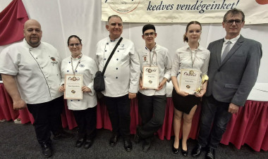 Gasztro Kupa aranyérem: Sikerrel zárult a Sipkay Barna Technikum szereplése Kisújszálláson