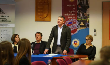 Nemzetközi részvétellel zajlott a Tudományos Diákköri Konferencia a NYE Műszaki és Agártudományi Intézetében