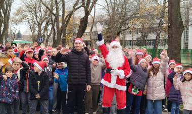 Mikulás futás a Kazinczy Ferenc Tagintézményben
