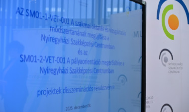 Háromszáz projekt, új módszertan, élményalapú tanulás – fejlesztések a Nyíregyházi Szakképzési Centrumban