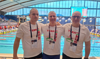 Sikeresen szerepeltek a nyíregyházi masters úszók Lublinban