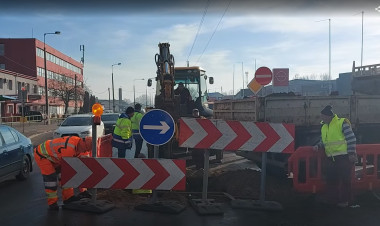 Forgalomkorlátozás és terelés a Kállói úton - keddig nem lesz egyszerű közlekedni