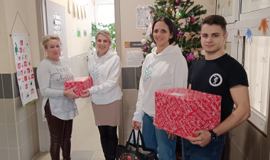 Adományokkal segítette idén is a Családok Átmeneti Otthonát a Nyíregyházi Egyetem