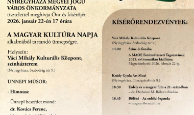 Ünnep, amely összeköt – A magyar kultúra napja Nyíregyházán