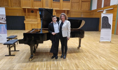 Sikeresen szerepelt Sarusi Ádám, a Vikár Sándor Zeneiskola tanulója