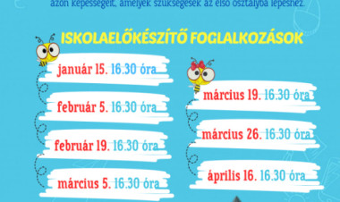 Iskolaelőkészítő foglalkozásokra várja a nagycsoportos óvodásokat a Bem József Általános Iskola