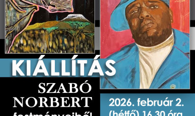 Szabó Norbert festményeiből nyílik kiállítás a Móricz Zsigmond Könyvtárban