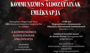 Emlékezni a névtelenekre is – Nyíregyháza megemlékezése a kommunizmus áldozatairól