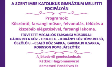 Jósavárosi farsang – télűzés, felvonulás és közös mulatság