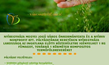 „A szomszéd fűje mindig zöldebb!” – városszépítő akció Nyíregyházán