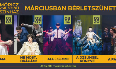 Márciusi kínálat a Móricz Zsigmond Színházban