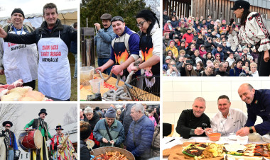 „A fülétől a farkáig” – húszezer látogatót csábított a Nyírségi Disznótoros