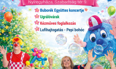Bóbita Buli – családi nap várja a gyerekeket és szülőket Nyíregyházán