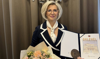 Burger István-díjat kapott Nagyné Hermányos Zsuzsa