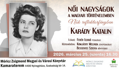Karády Katalin kerül reflektorfénybe a könyvtárban
