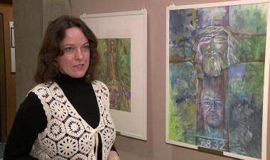 Festményeken idézik fel Esterházy János életútját – kiállítás nyílt a Szent Imre Gimnáziumban