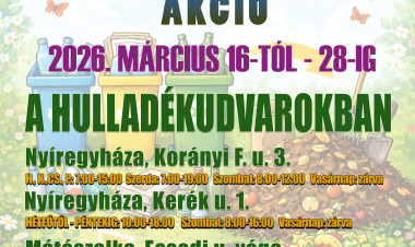 Komposztot adnak a leadott hulladékért Nyíregyházán