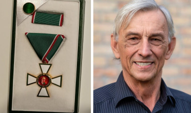 Állami kitüntetésben részesült Keresztes Dénes