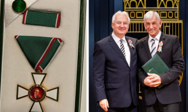 Állami kitüntetésben részesült Keresztes Dénes