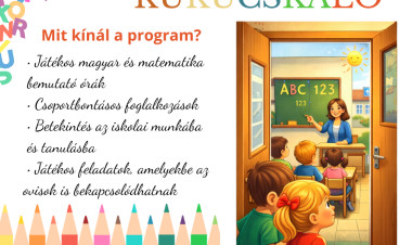 Kukucskáló programmal várja a leendő elsősöket a Gárdonyi tagintézmény