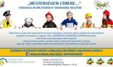 „Mesterségem címere” – farsangi jelmezversenyen ismerkedhettek a szakmákkal a fiatalok