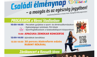 Családi élménynapra várják az érdeklődőket a Városi Stadionban