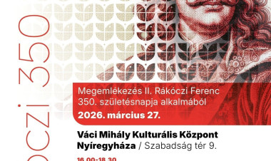 Rákóczi-emléknap Nyíregyházán: gálaműsorral ünneplik a fejedelem 350. születésnapját