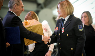 Szabolcs-Szatmár-Bereg vármegyei polgárőröket is kitüntettek a polgárőrség 35 éves jubileumán
