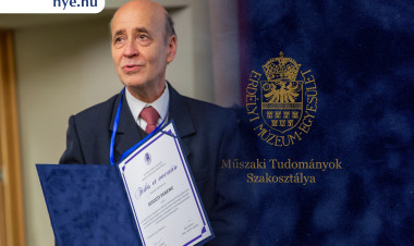 „Fides et vocatio” kitüntetést kapott Szigeti Ferenc, a Nyíregyházi Egyetem tanszékvezetője