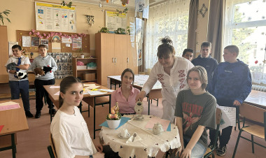 Vármegyei német akadályversenyt rendeztek a nyíregyházi Móra Ferenc Általános Iskolában