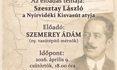 A Nyírvidéki Kisvasút történetét mutatják be a Szabolcsi vaspályák előadásán