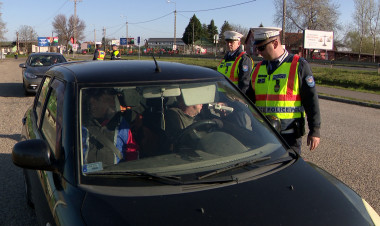 Húsvéti ellenőrzés - Nem ittak  a gépjárművezetők