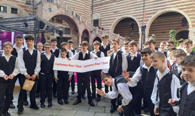 Veronát is elvarázsolta Nyíregyháza hangja – arany minősítést és különdíjat nyert a Cantemus Fiúkórus