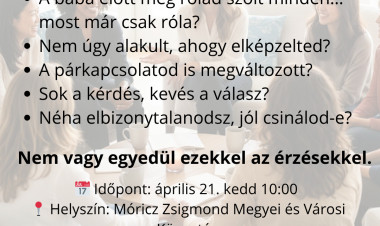 Anyakör indul a könyvtárban – közösség és támogatás édesanyáknak