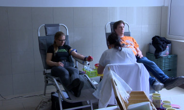 Töltsd fel mások életét! – Véradás a Nyíregyházi Egyetemen