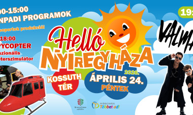 Helló Nyíregyháza! – Programokkal, vásári forgataggal és VALMAR-koncerttel pezsdül fel a belváros