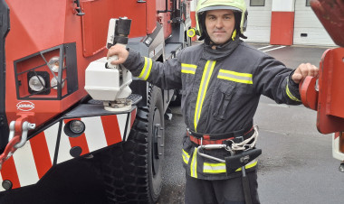 Az ország egyik legjobb tűzoltója lett a nyíregyházi Donka Tamás