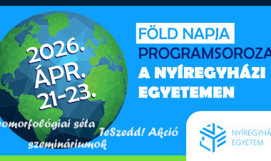 Túra, szemétszedés és klímaváltozásról szóló előadások – Föld Napja programsorozat a Nyíregyházi Egyetemen