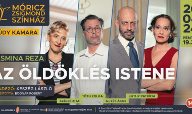 Feszült játszma a Krúdy Kamarában – „Az öldöklés istene” Nyíregyházán