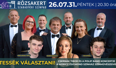 „Tessék választani!” – retro slágerek csendülnek fel a Rózsakertben