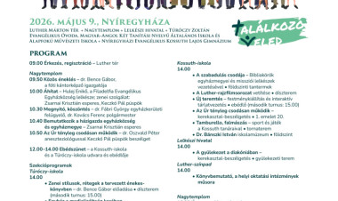 Egyházkerületi Napot rendeznek Nyíregyházán – lelki és közösségi programokkal várják az érdeklődőket