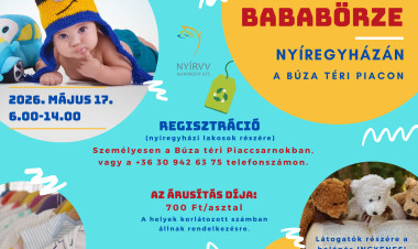 Bababörzét rendeznek a Búza téri Piacon – kincsvadászat és közösségi élmény várja a családokat