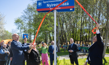 Három évtizednyi barátság: Nyíregyházáról neveztek el parkot Rzeszówban