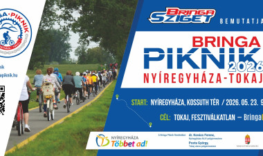 Újra két keréken kötik össze Nyíregyházát és Tokajt – érkezik a Bringa Piknik 2026