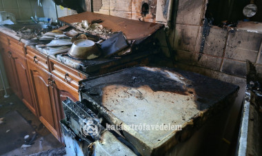 Mosogatógép gyulladt ki egy nyíregyházi társasházban