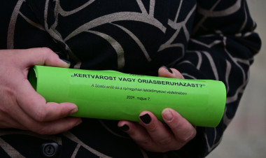 Petíció – Egy Csaló közi beruházás ellen gyűjtöttek aláírásokat 