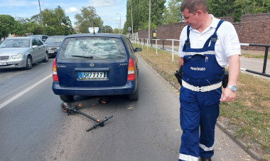 11 éves kislányt vittek a kórházba a rolleres baleset után 