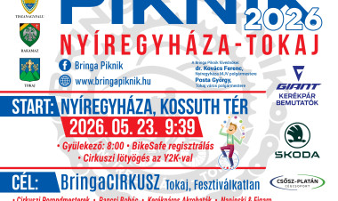 Bringa Piknik 2026 – újra két keréken indulhat Tokaj felé a mezőny