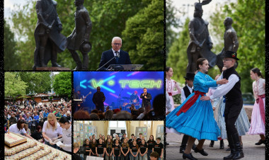 Óriástortával, megemlékezéssel és V-Tech-koncerttel ünnepelte Nyíregyháza a Városnapot