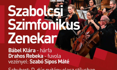 Szabolcsi Szimfonikus Zenekar ad koncertet a Filharmónia bérlet következő estjén